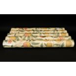 Sanderson Morris & Co. Washable Wallpaper Compendium II Fruit 210426 - Five Rolls.