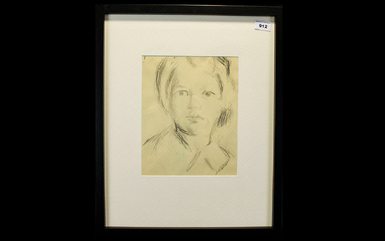 Rowland Suddaby ( 1912 - 1973 ) Portrait