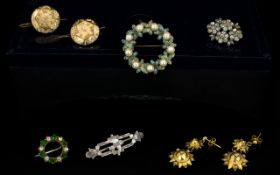 A Collection Of Antique Costume Jeweller