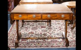 A Mahogany Sofa Table. An early 20th cen