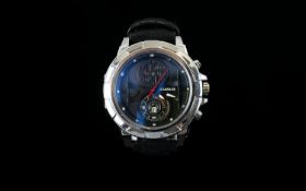 Gents Fashion Wrist Watch Stainless Stee