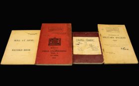 Military Interest. Four Manuals comprisi