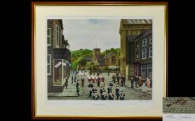Tom Dodson 1910 - 1991 Artist Pencil Signed Ltd and Numbered Edition Colour Print.