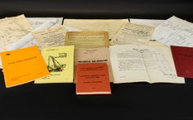 Railway Interest. Railway 59 Ephemera Collection of 25 Items. Comprising of: Operating