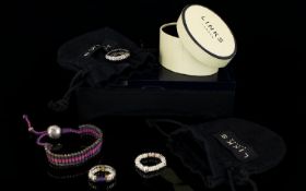 Links Of London A Collection Of Silver Jewellery Four items in total with original box and