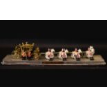 Diecast Coronation Parade - Crescent Toys Models No 1953 Royal State Coach.