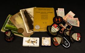 Collection Of Ephemera To Include, Booklet Camps Billets And Cooking, Signed By Royal Engineer 1915.