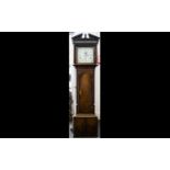 Thomas Houghton Chorley (1780-1840) Oak Cased 30 Hour Longcase Clock Twin weight,