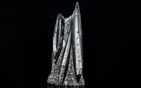 Orthoceras Fossil Tower Sculpture,