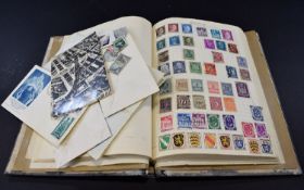 Album of World Stamps, a collectors album with stamps from around the world including Antigua,