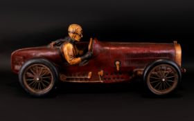 Art Deco 1920's Style Racer - In The Style Of Peter De Paolo’s 1925 Indy-winning Duesenberg “Banana