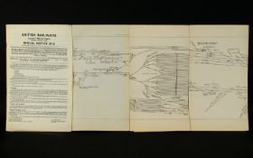 Railway Interest. Original Diagrams -Re Signalling at Kingsmoor and Gretna.