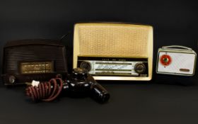 A Collection Of Vintage Radios Three in total,