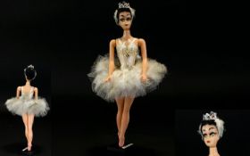 Barbie Doll - Odette Ballerina Rare and Early Figure on Pronged Stand. Date 1959 - 1960. Hand