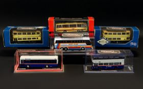 A Collection of Ltd Edition Corgi - Original Omnibus / Heritage Diecast Scale Model Coaches.