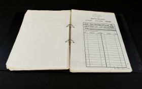 Railway Interest. An Album of Railway 38 Traction and Train crew Instructions. Comprising of large