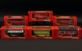 Corgi Classics Ltd Edition Collection of Diecast Model Scale 1;76 Original Omnibuses ( 6 ) Six In