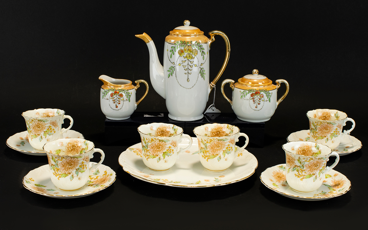 Two Part Tea Services comprising Aynsley