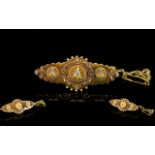 Victorian Period 15ct Gold Ornate Brooch