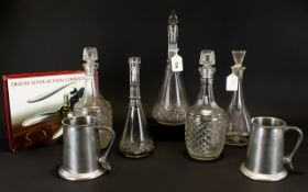 A Collection of Drinking Items comprisin