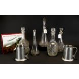 A Collection of Drinking Items comprisin