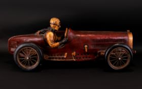 Art Deco 1920's Style Racer - In The Style Of Peter De Paolo's 1925 Indy-winning Duesenberg ''Banana