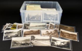 Collection Of Approx 500 Postcards, Mostly Topographical, All Well Presented In Plastic Sleeves,