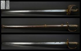 Victorian Royal Irish Constabulary Sword And Scabbard,