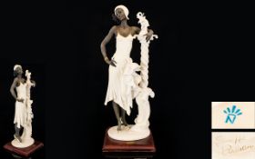Capodimonte Guiseppe Armani Figure - signed and impressive limited and numbered edition.