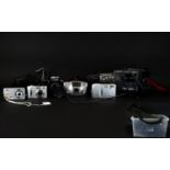Camera Interest - A Collection Of Cameras To Include A Minolta Dynax 5000i Camera,