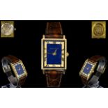 Jaeger - Le - Coultre 18ct Gold Ladies Wrist Watch,