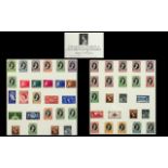 Delux Album Containing The Queen Elizabeth II Superb 1953 Coronation Omnibus Stamp Collection