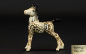 Beswick Horse Figure ' Foal ' 3rd Version ' Long Ears,