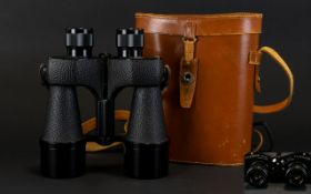 Vanguard Pair of 12 x 50 Binoculars with Coated Lenses, Made by Kershaw, Rarer Model,
