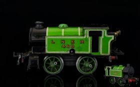 Hornby O Gauge 0-4-0 Liner 460 Type 101 Tank Clockwork Locomotive. Manufactured In The 1930's,