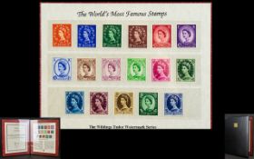 The Wildings Tudor Watermark Series Postage Stamps, c.1952.