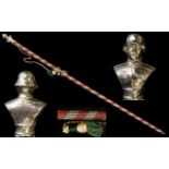 World War II Original Uniform Reserve Presentation Swagger Stick,