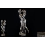 Heredity Bronzed Resin Figure by R. Came