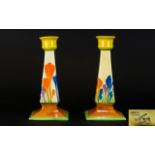 Clarice Cliff Art Deco Period Hand Paint