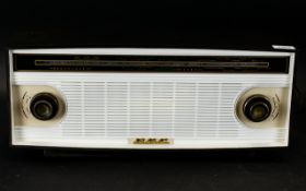 A Mid Century GEC Radio Cat No 402 Registered design 892394, In very good condition.