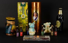 Box Of Assorted Collectables To Include Cased Holsten Bier, Golden Jubilee Ale, Guinness Original,