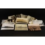 WWI Interest A Collection Of Photographic Postcards Depicting The German Fleet Approx 41 in total,
