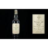 Butler Nephew and Co Vintage 1960 Bottle of Vintage Port bottled 1962.