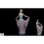 Lladro Porcelain Figurine ' Dancer ' Model No 5050. Issued 1979 - 1998. Height 11.5 Inches. 1st