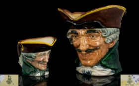 Royal Doulton Character Jugs ( 2 ) In Total. Comprises ' Dick Turpin ' Large D5485.