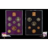 Royal Mint Issue Offered by The London Mint Office - The Last and First Proof Sets of British Pre-