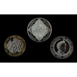 Royal Mint Queen Elizabeth Queen Mother Silver Proof Memorial Crown Denomination 5 pounds,