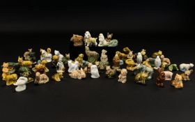 Wade Collection of Figures and Whimsies, Approx 50, All Figures In Mint Condition, to include