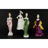 A Collection Of Four Royal Doulton Figures To include HN2397 'Margaret' HN2337 'Loretta',