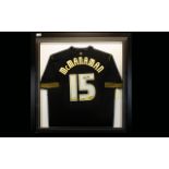 Football Interest Wigan Athletic Framed And Glazed Signed Football Shirt Number 15 Callum McManaman.